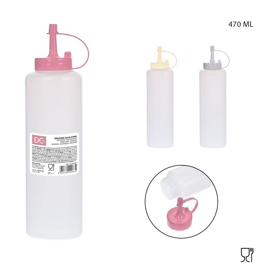 Dc - Dosatore Salse Plastica 22X5.8Cm 160Ml