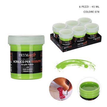 Pryma - Colore acrilico tessuto 45Ml N.078