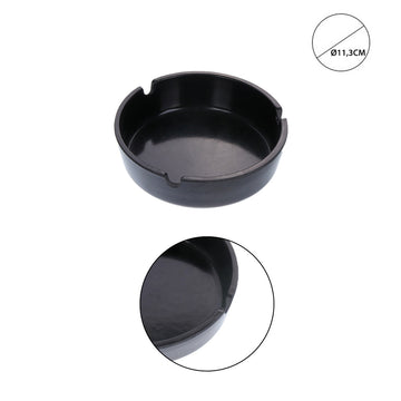 Dc - Posacenere Plastica Tondo 10Cm Nero