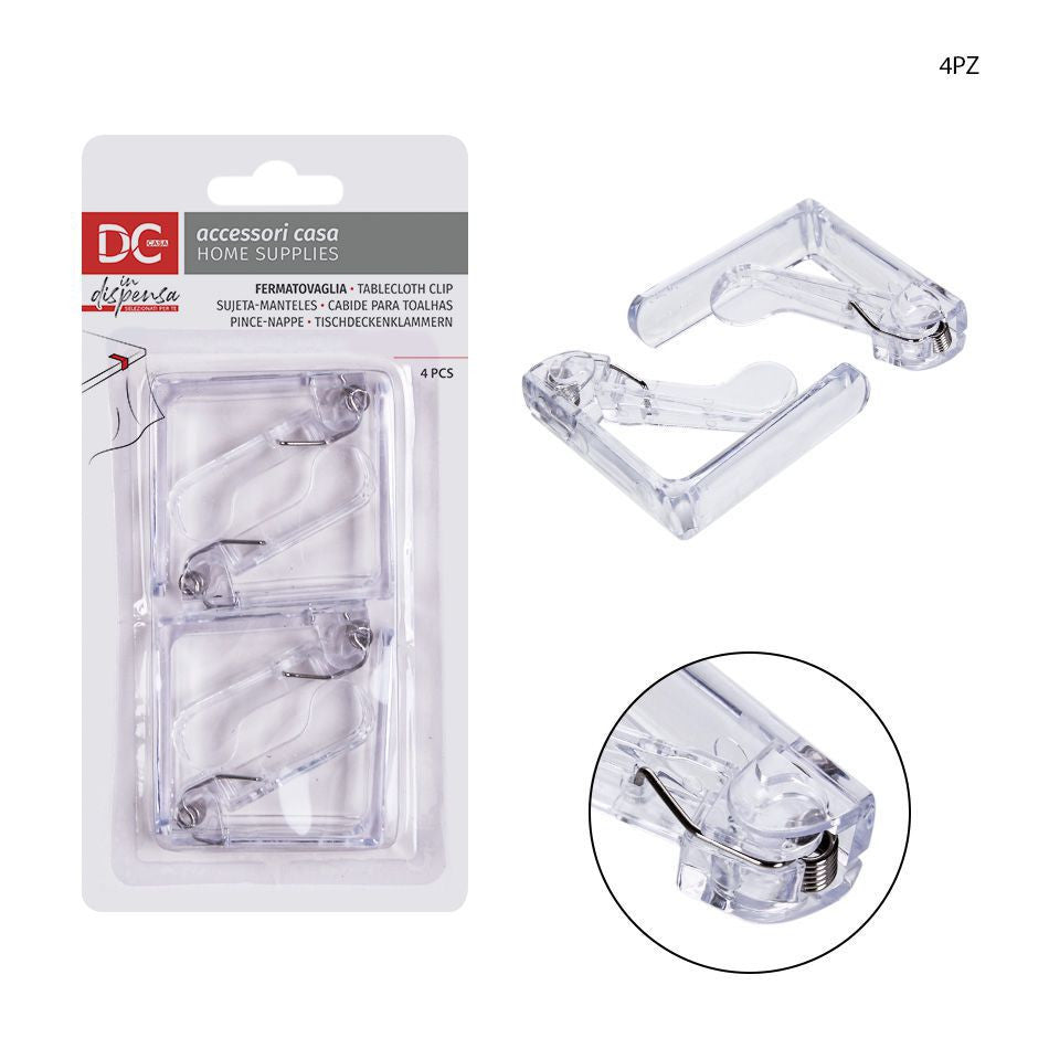 Dc Fermatovaglia Plastica 4Pz