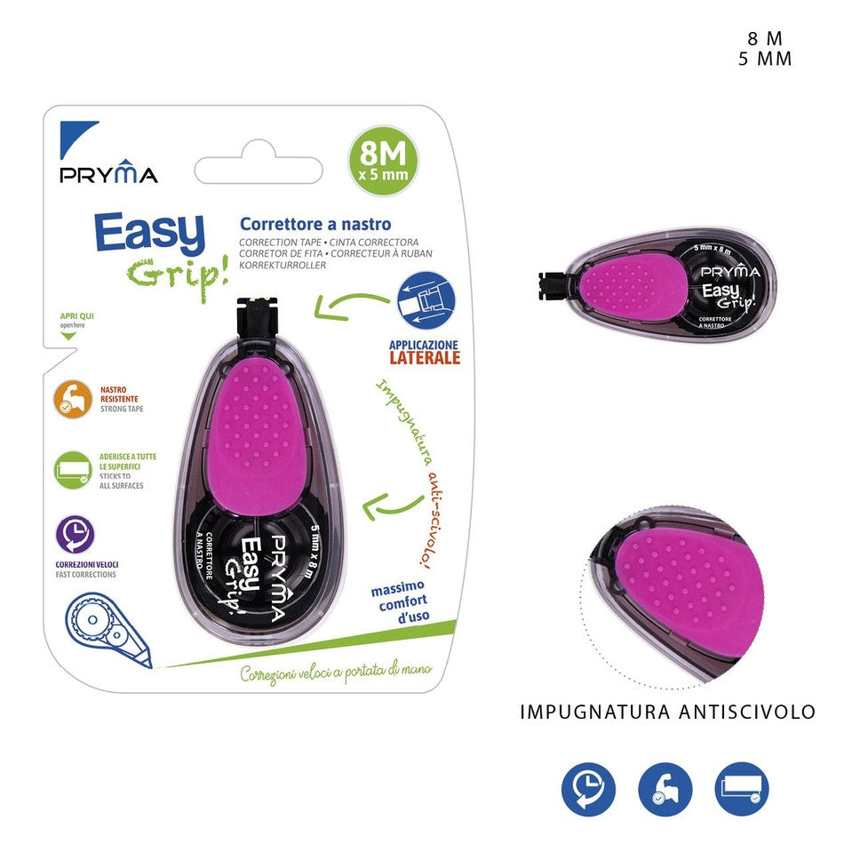 Pryma - Correttore Nastro easygrip 5Mmx8M viola