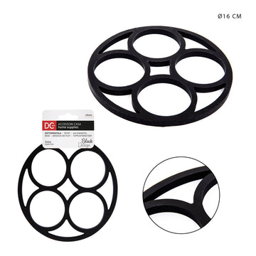 Dc L/Black Sottopentola Silicone D.16Cm