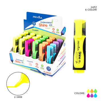 Pryma - Evidenziatore shine fluo