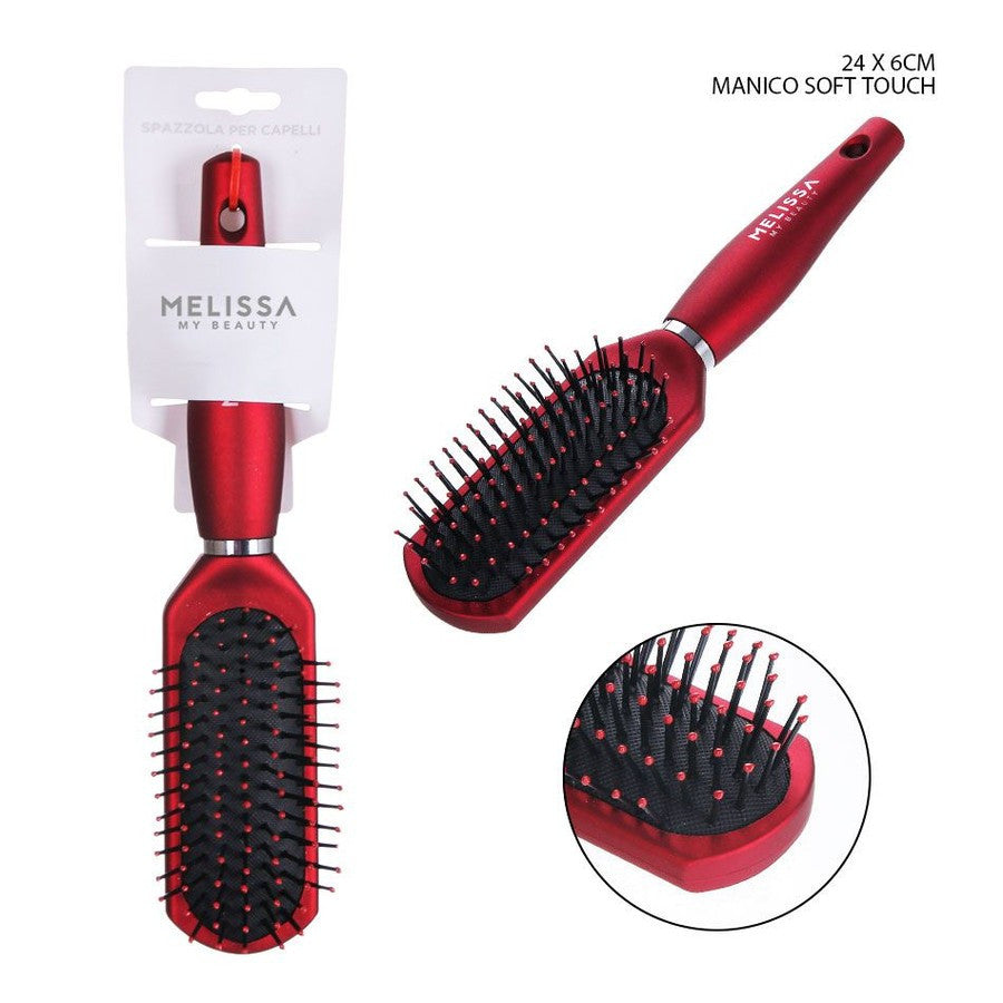 Melissa -  Spazzola capelli soft touch 24 x 6Cm