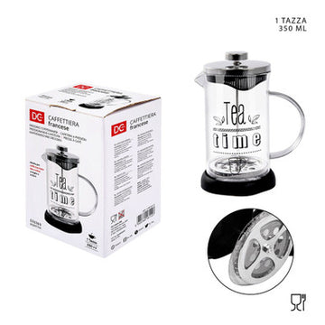 Dc - Caffettiera francese in vetro 350Ml