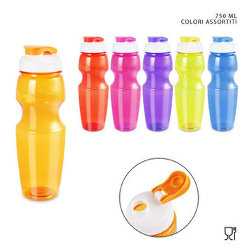 Dc Casa Borraccia Plastica 750Ml assortimento casuale