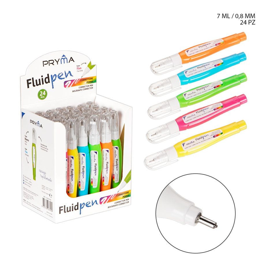 Pryma - Correttore penna fluid pen 0.8Mm 7Ml mod1