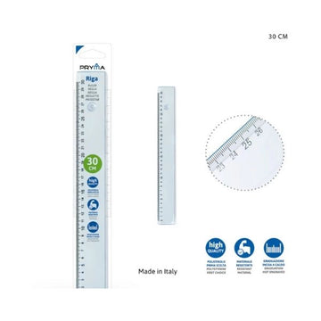 Pryma Riga 30Cm Triplo Decimetro Bl.