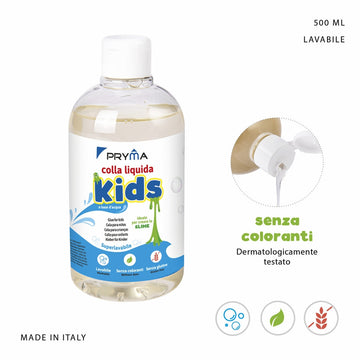 Pryma - Colla liquida kids superlavabile 500Ml