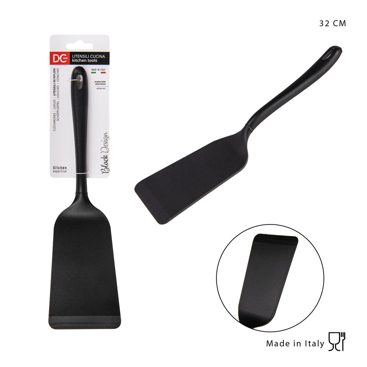 Dc - L/Black Pala Lasagne Nylon 32Cm