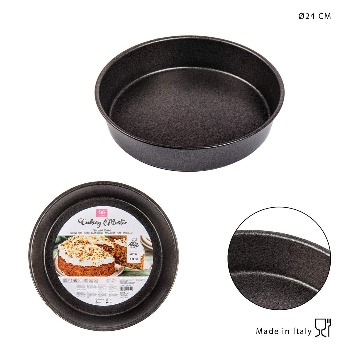 Dc - Cooking Master Forma Torta Alta 24Cm