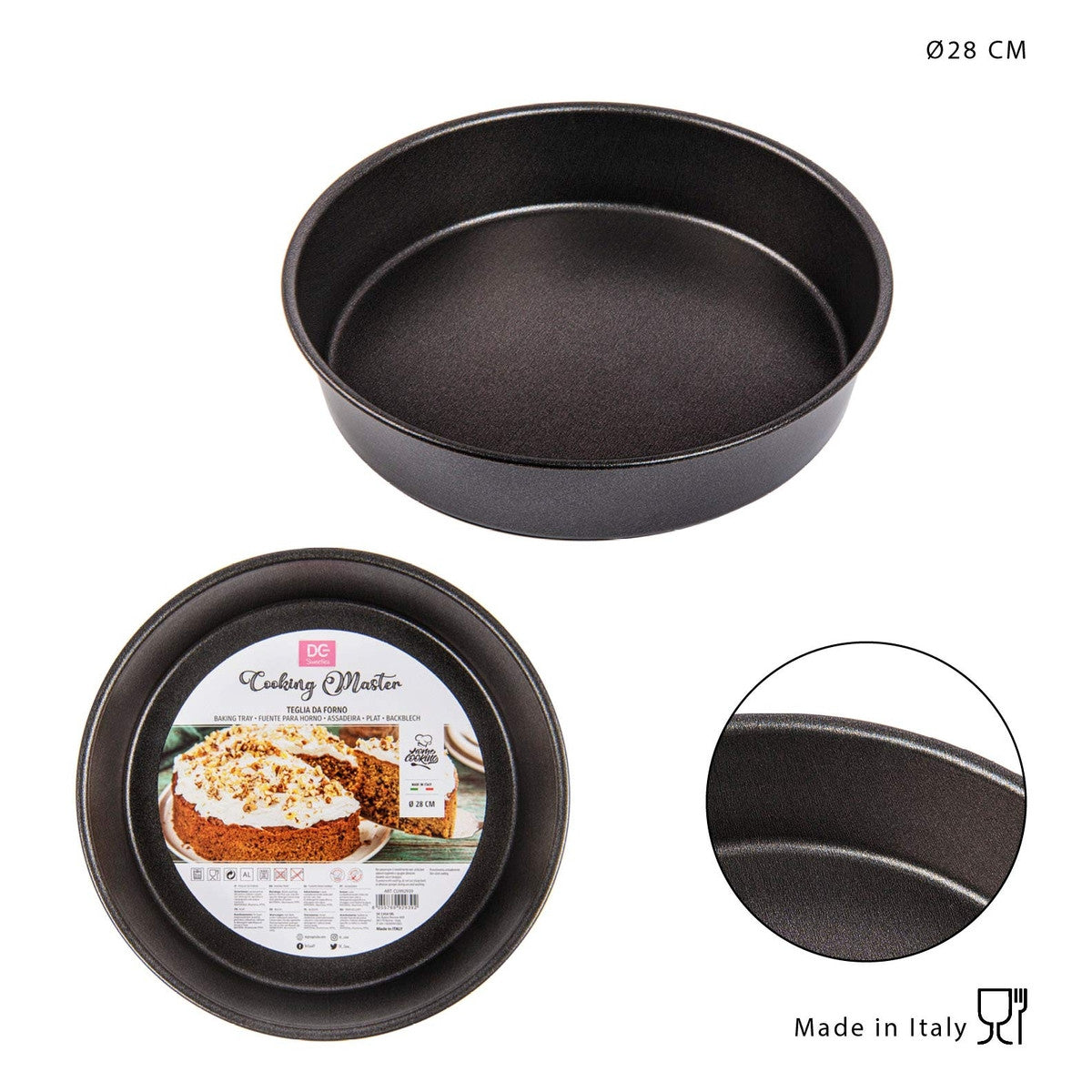 Dc - Cooking Master Forma Torta Alta 28Cm