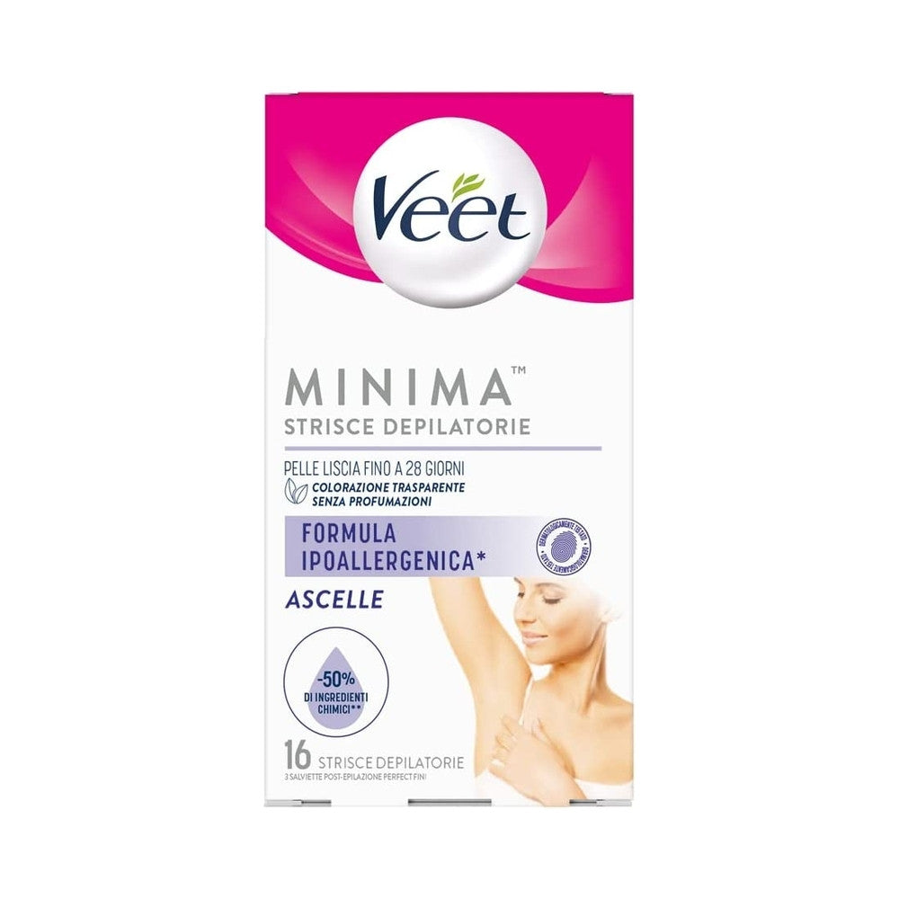 Veet® - Minima Striscia Depilatoria Ascelle Pz.16