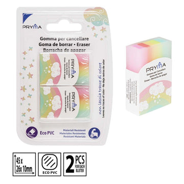 Pryma Gomma Rainbow Pastel 2Pz Bl.