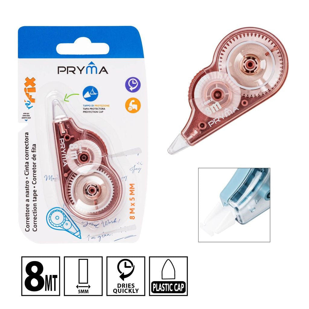 Pryma Correction Tape 5mmx8m Bl.