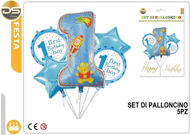 Dz - Set Palloncini Baby Boy 1