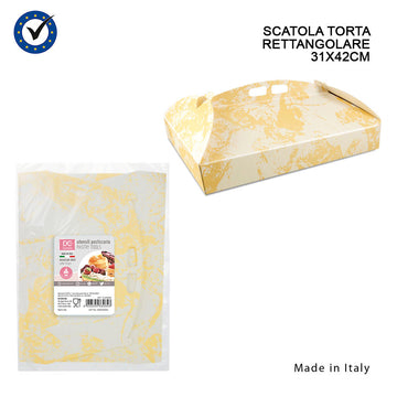 Dc - Scatola Torta Rettangolare 31X42Cm