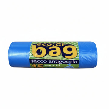 Gipack Sacchi Hd C/Manico 15Pz 55X70 Prof.Menta