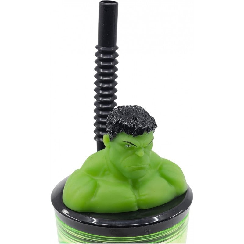 Disney Food Bicc.3D C/Can.360Ml Aven.Hulk