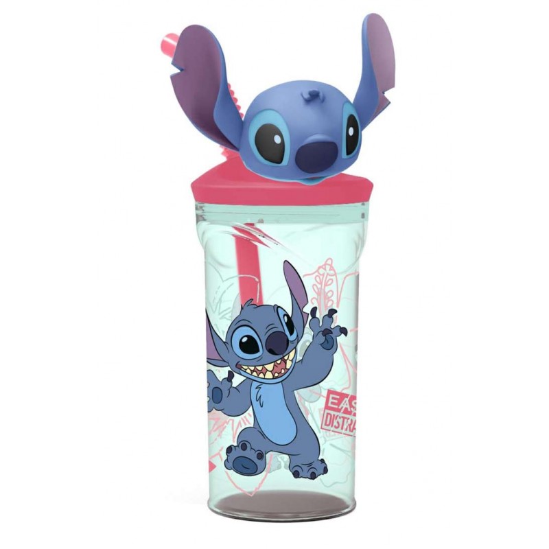 Disney Food Bicc.3D C/Can.360Ml Stitch