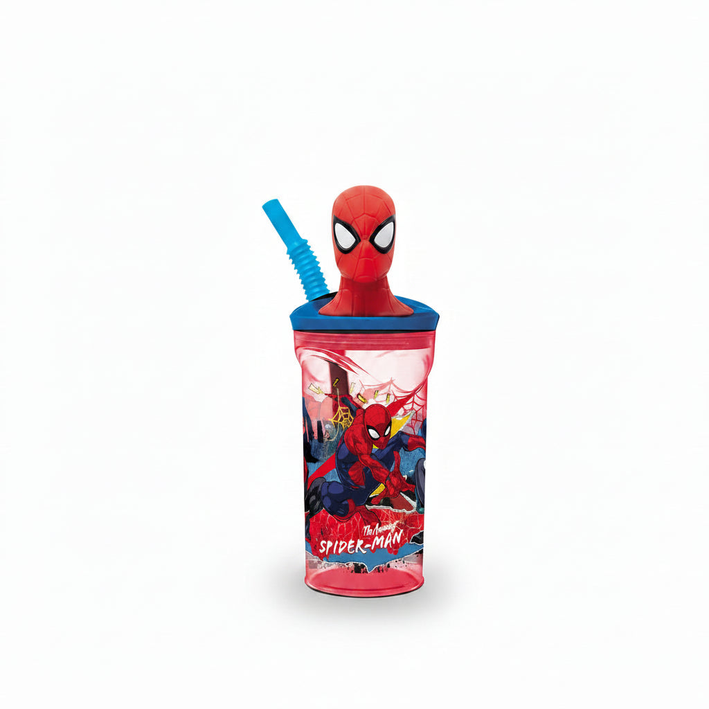 Disney Food Bicc.3D C/Can.360Ml Spiderman