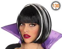 Atosa Short Straight Wig Black and White 