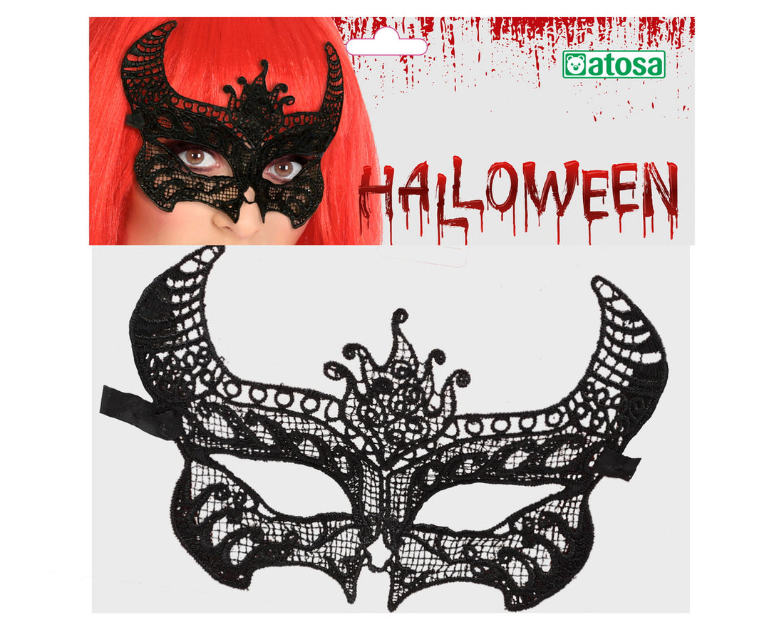 Atosa Mascherina Halloween pizzo