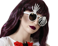 Atosa Halloween Skeleton Glasses