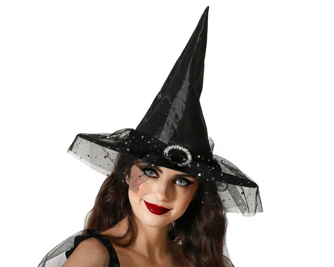 Atosa Black Witch Hat