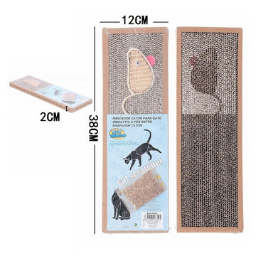 Bps - Cartoncino gioco per Gatto 38x12x2 cm