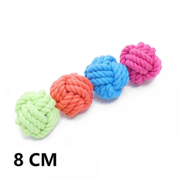 Bps - Palla Cotone Gioco Per Animali 8Cm