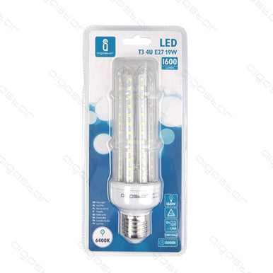 Aigo - Led b5 T3 4U 19W E27 freddo