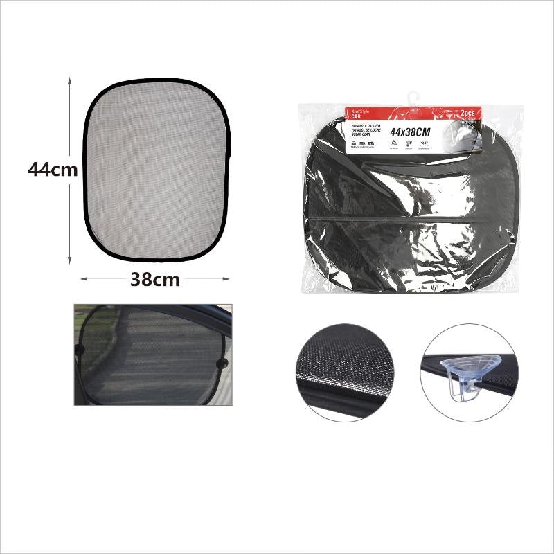 Kmt Parasole Da Auto 2Pcs 44*38Cm