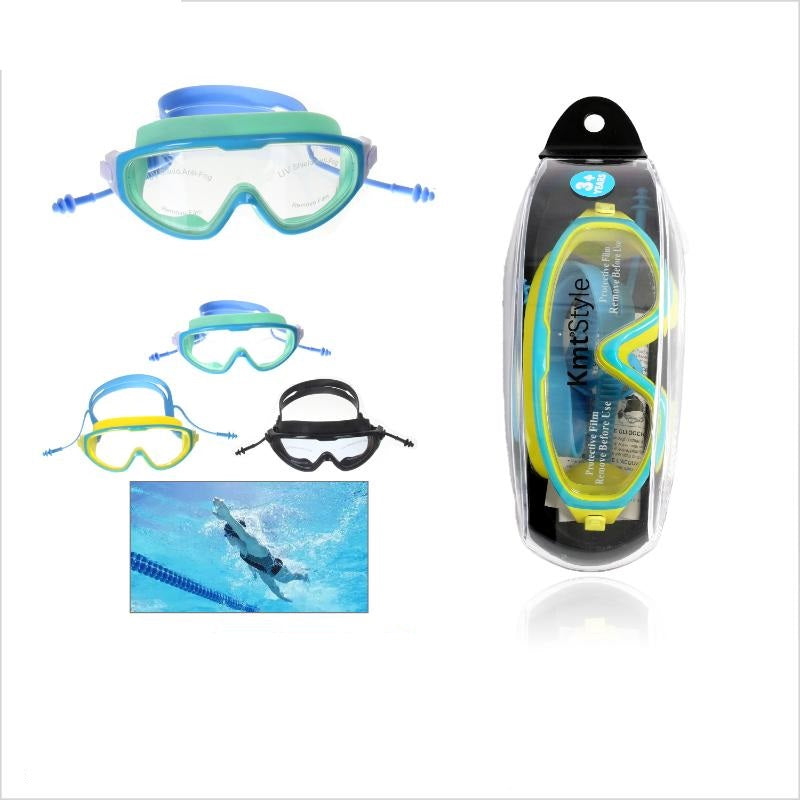 Kmt Set Occhiali Da Nuoto Per Bambini 17*7 (7Anni)