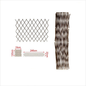 Kmt Recinzione In Rami Di Vimini 120Cm