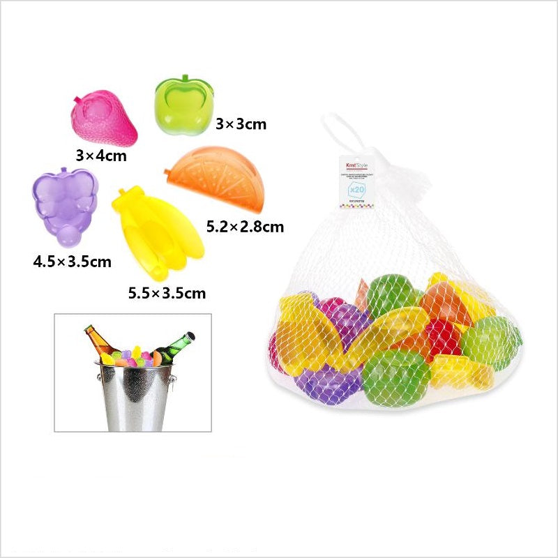 Kmt Cubetti Di Ghiaccio Riutilizzabili Colorati