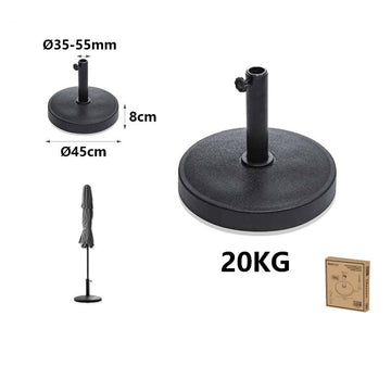 Kmt Base Per Ombrellone 45*8Cm 20Kg