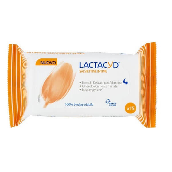 Lactacyd Salviette Intime Profumate&Delicate 15Pz