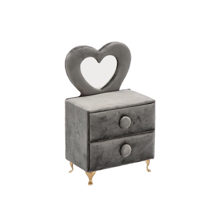 Ad Porta Gioielli Velluto 3 Colorazioni 15X9Xh24Cm