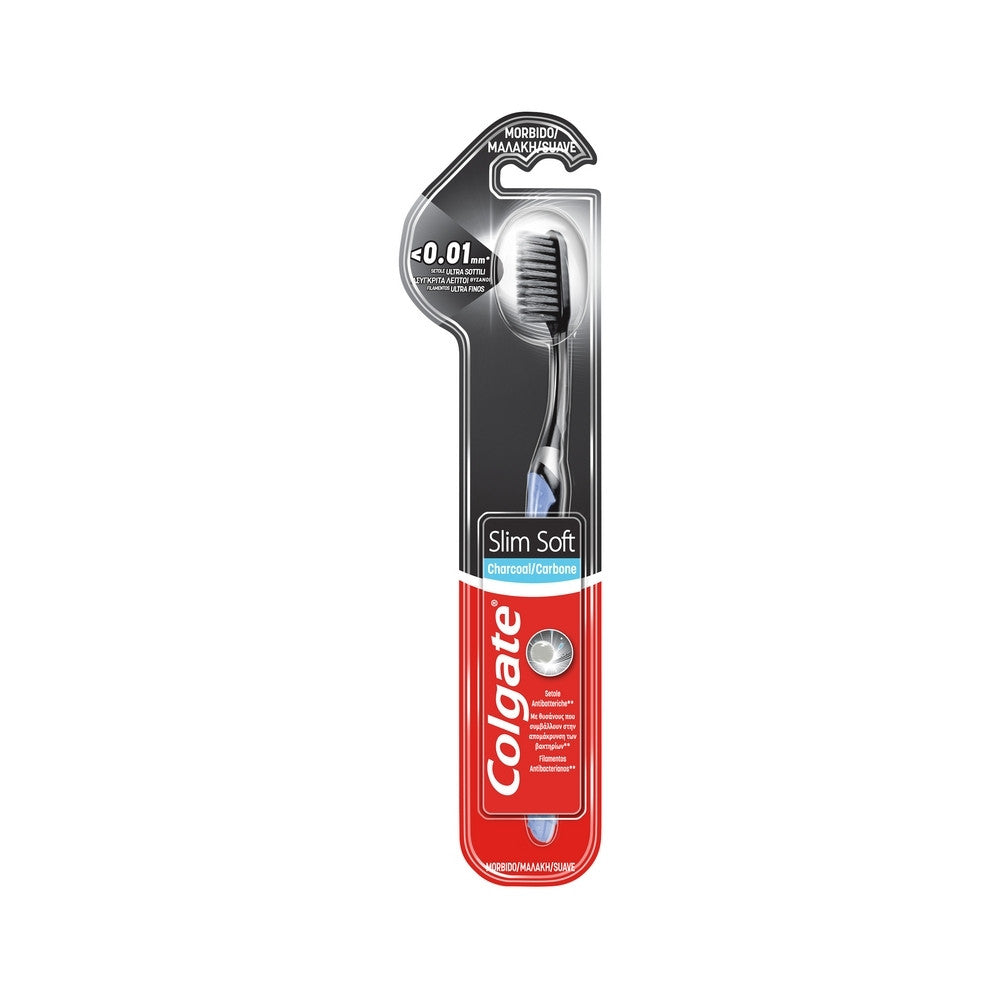 Colgate - Spazzolino Slim Soft Carbon