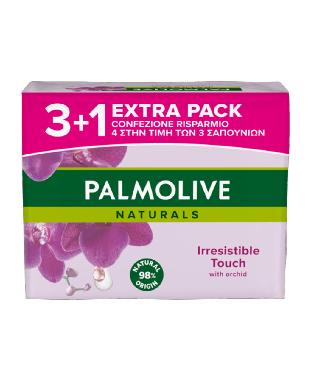 Palmolive Sapone 3+1 Orchidea 4x90g