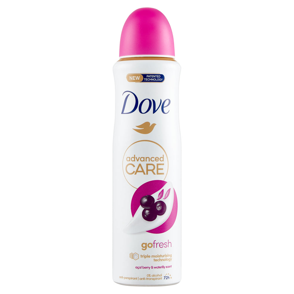 Dove Deo Advanced Go Fresh Acai Berry Spray Ml150