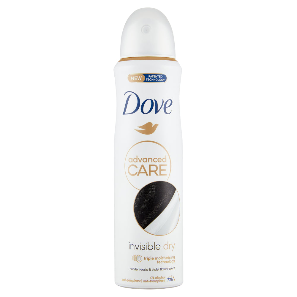 Dove Deo Advanced Invisible Dry Spray Ml150