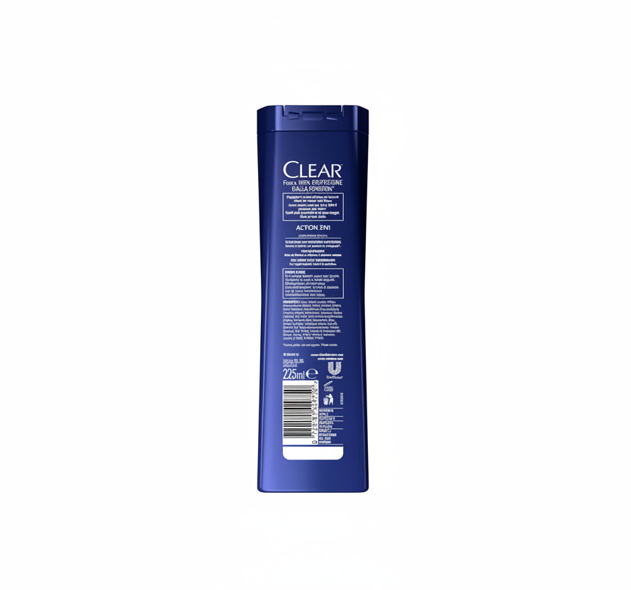Clear Shampoo Action 2In1 Ml225