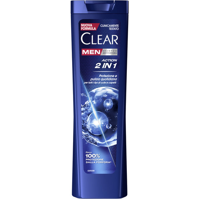 Clear Shampoo Action 2In1 Ml225