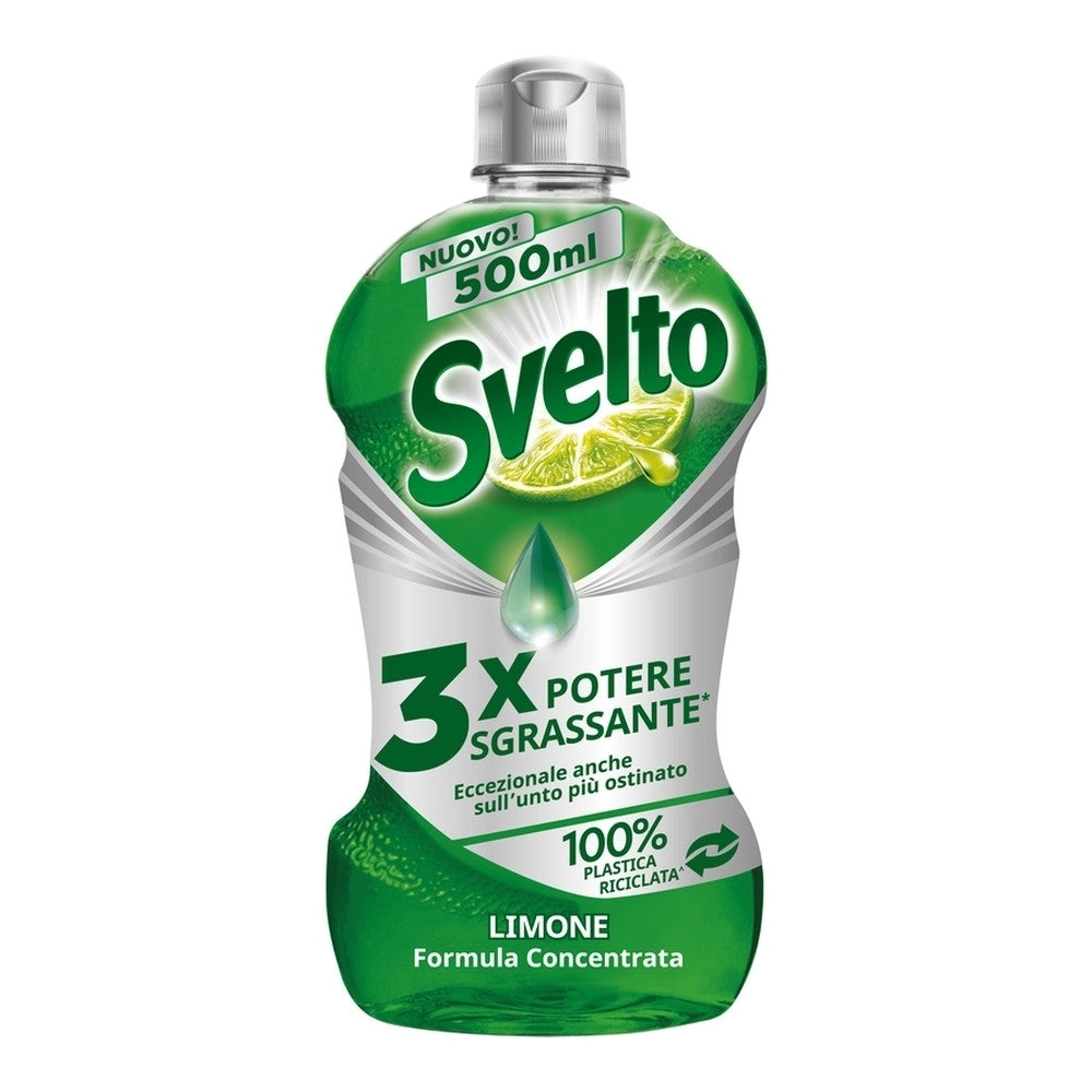 Svelto - Detersivo Concentrato Piatti Limone 500Ml