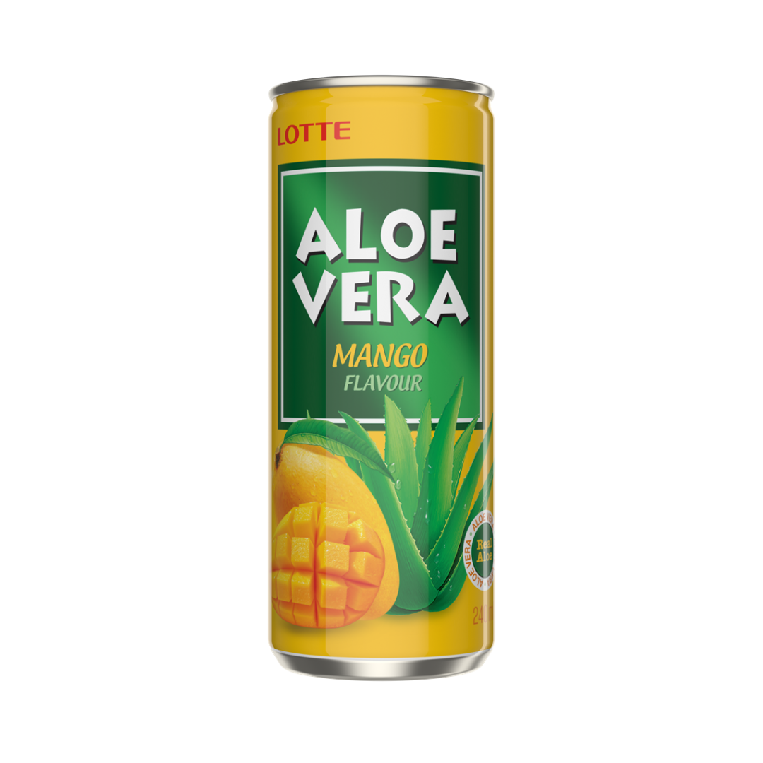 Lotte Aloe Vera Mango Lattina 240Ml