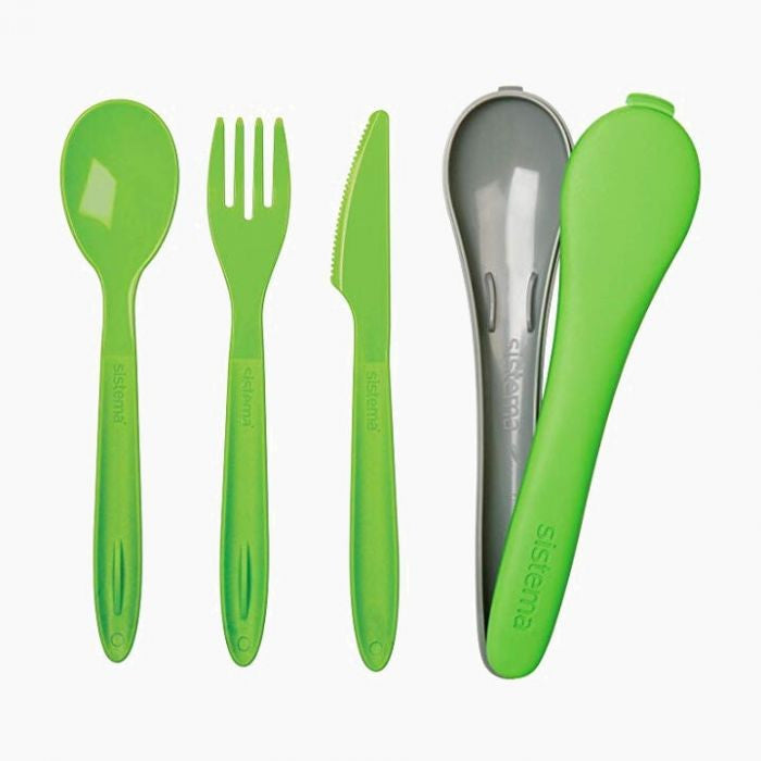 Sistema® - Cf 3 Pp ToGo Cutlery W/Case