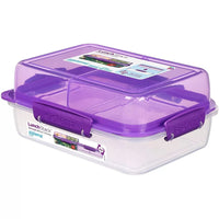 Sistema® - P/Pranzo Pp To Go 3P Stack 1,8 L