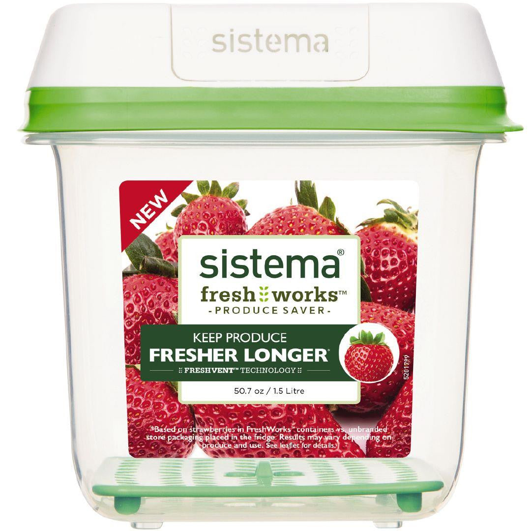 Sistema® - Contenitore Pp Quad Freshworks Lt.15